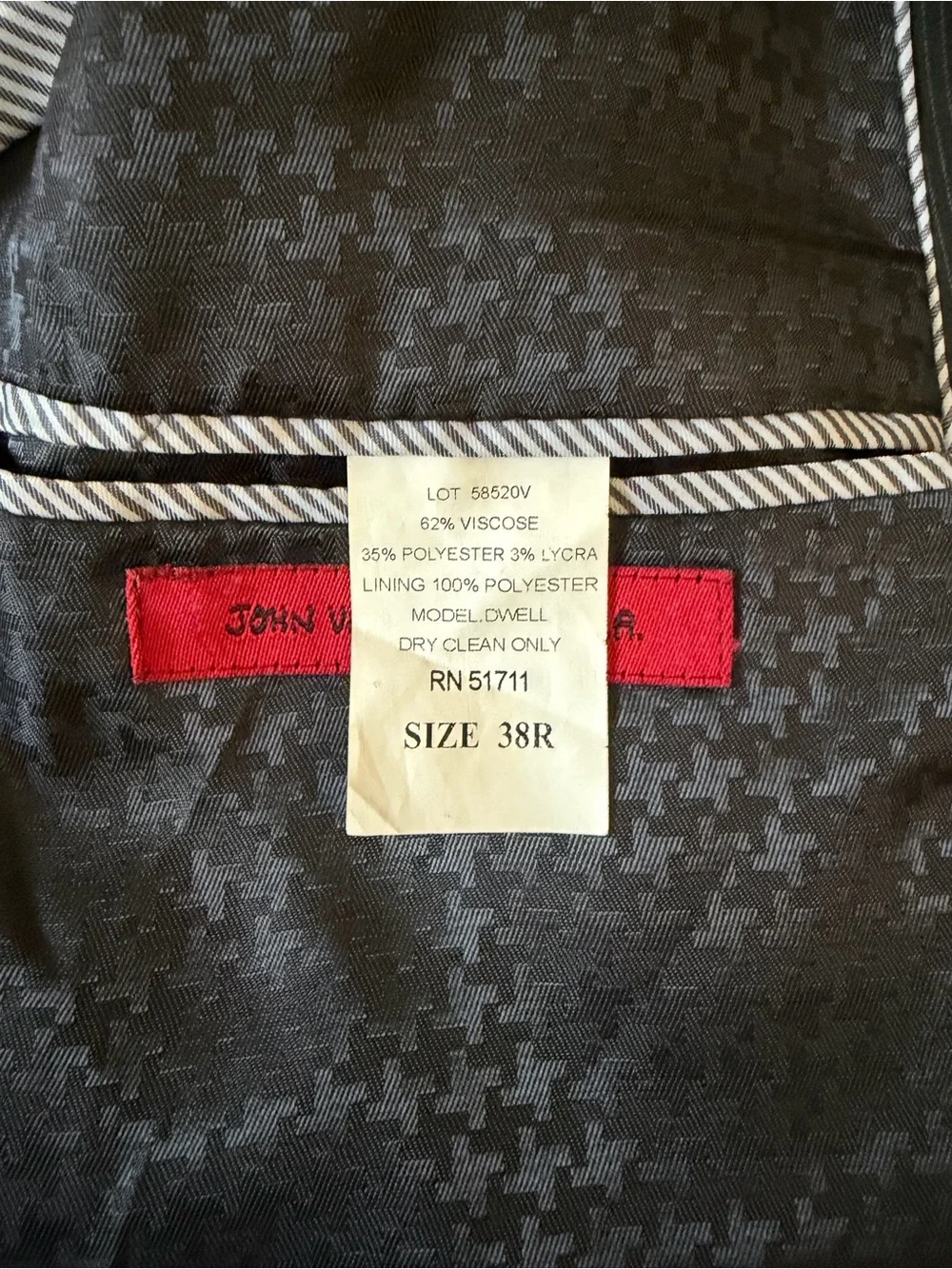 John Varvatos Black Single-Breasted Sport Coat